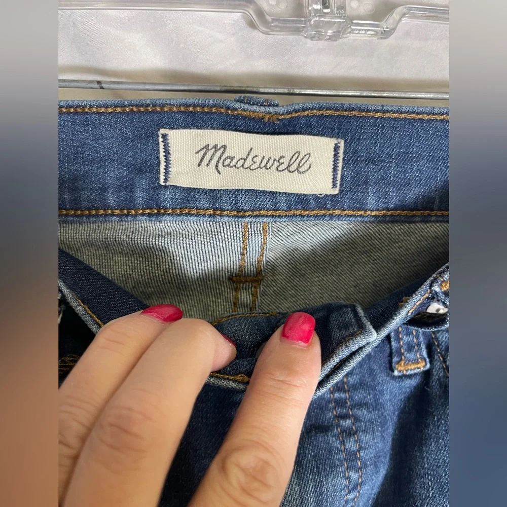 Madewell jeans size 26 authentic 10” high-rise denim blue skinny‎ jeans 💙